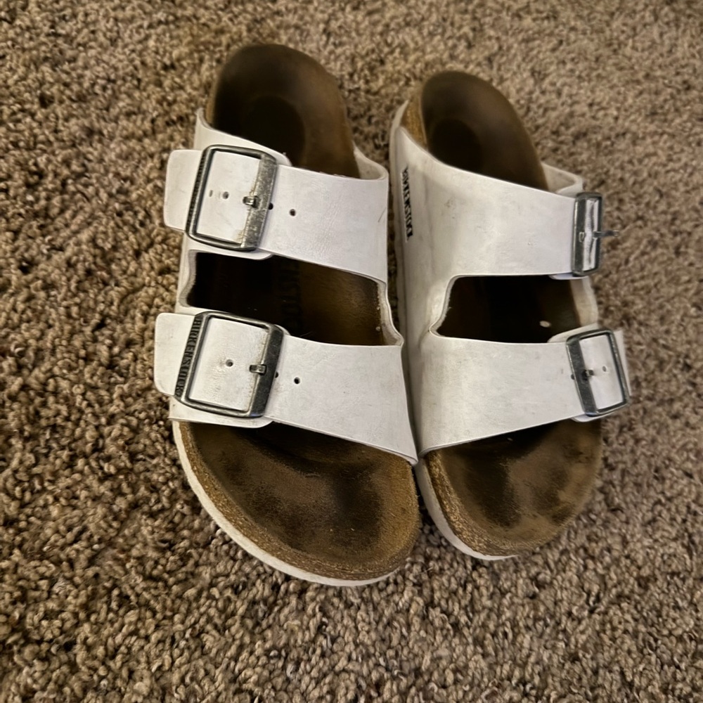 White Birkenstocks
